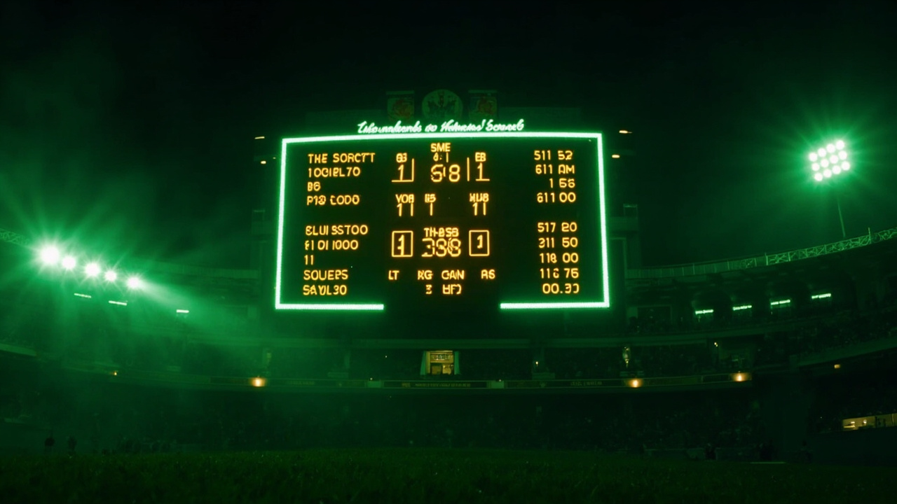 Live matches clubhouse scoreboard editorial