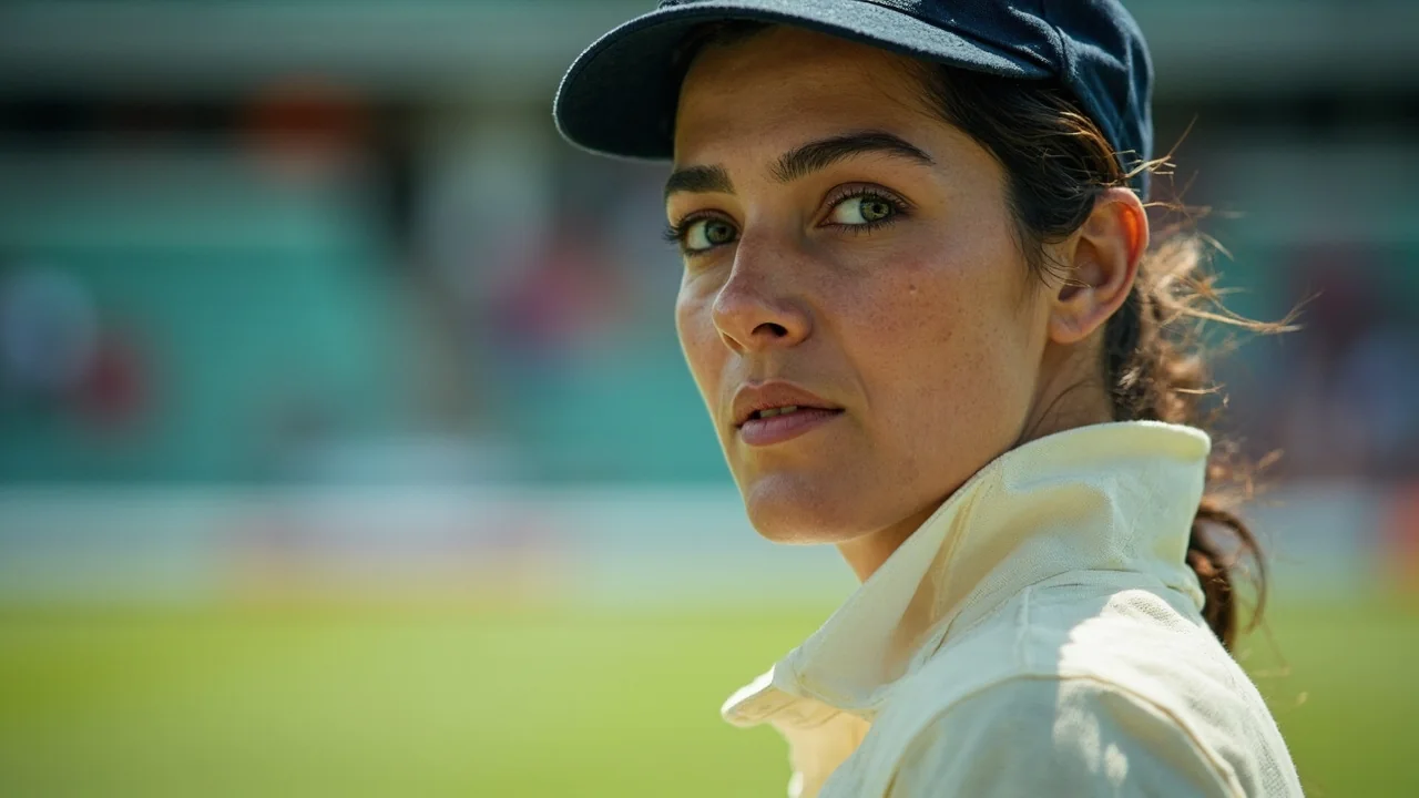 Indian captain Harmanpreet Kaur acknowledged at the Manchester felicitation with the touring squad alongside her