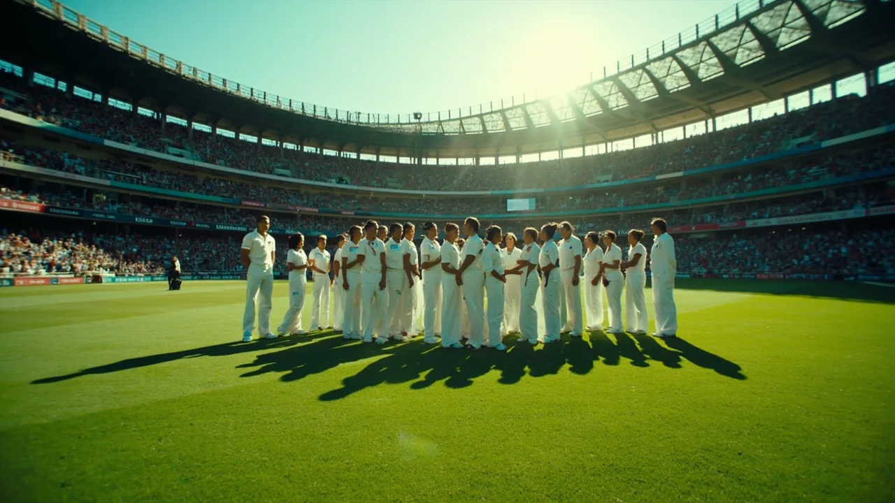 Wide view of the Manchester felicitation venue with the Indian diaspora, business leaders and dignitaries assembled to honour the Indian Women's Cricket Team